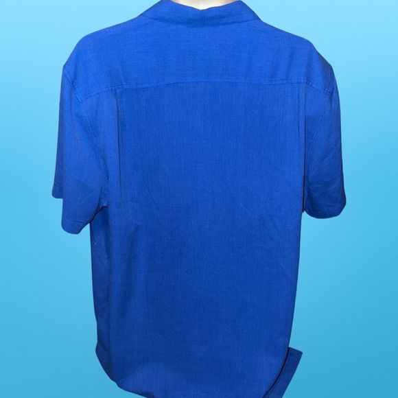 NWT Tommy Bahama Island Zone Short Sleeve Button Up Camp Shirt Size XL - Picture 4 of 6